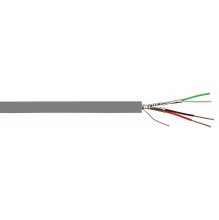 Dunasfern 8723 Belden Equivalent 2 Pair Individual Foil Screened 22AWG LSF Grey 100 Metre Cable