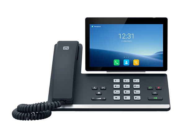 2N IP Phone D7A With 7 Inch Touchscreen