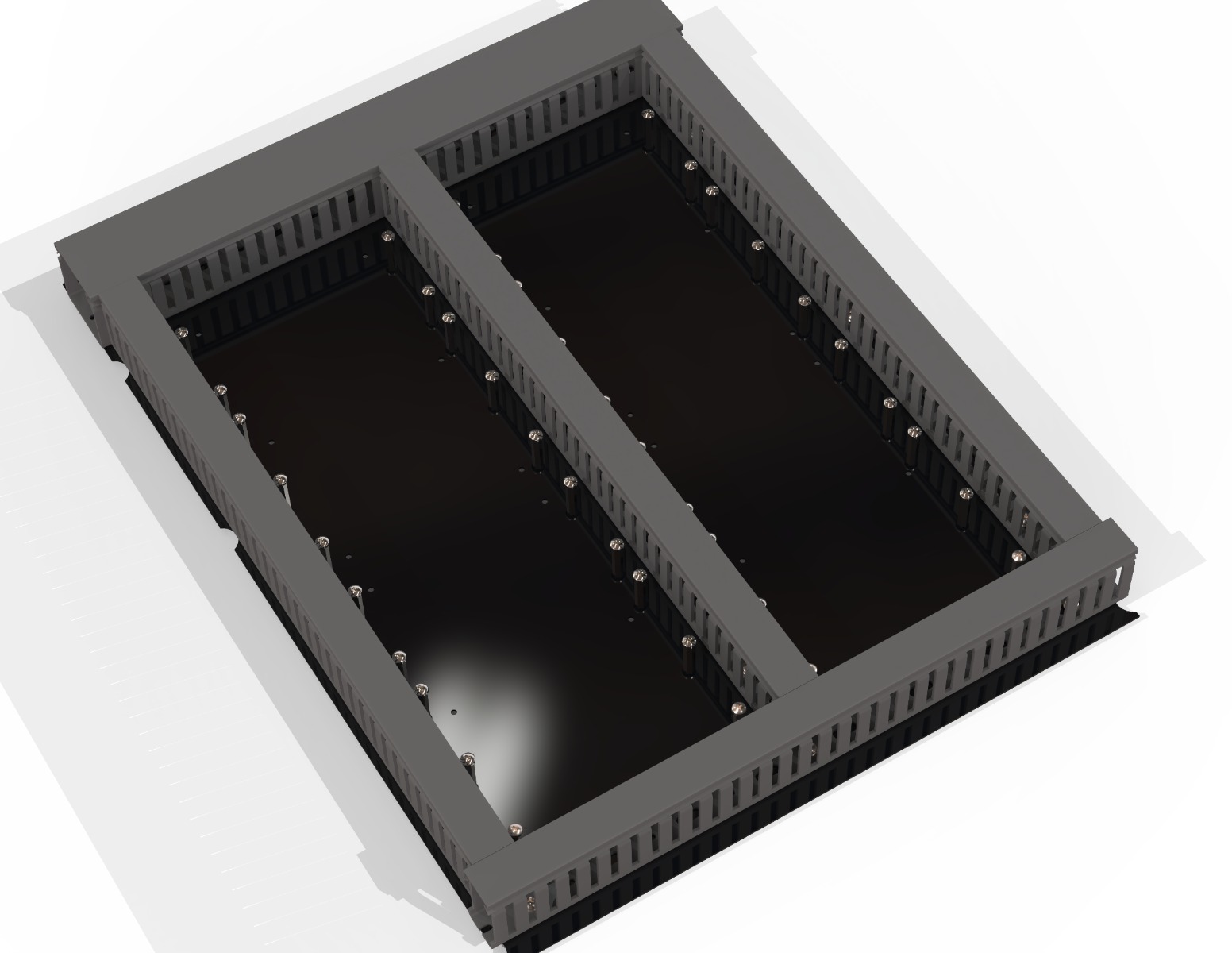 Gardner Engineering 3u 19" Access Control Drawer - Extension Tray (Increase to 8 Boards)