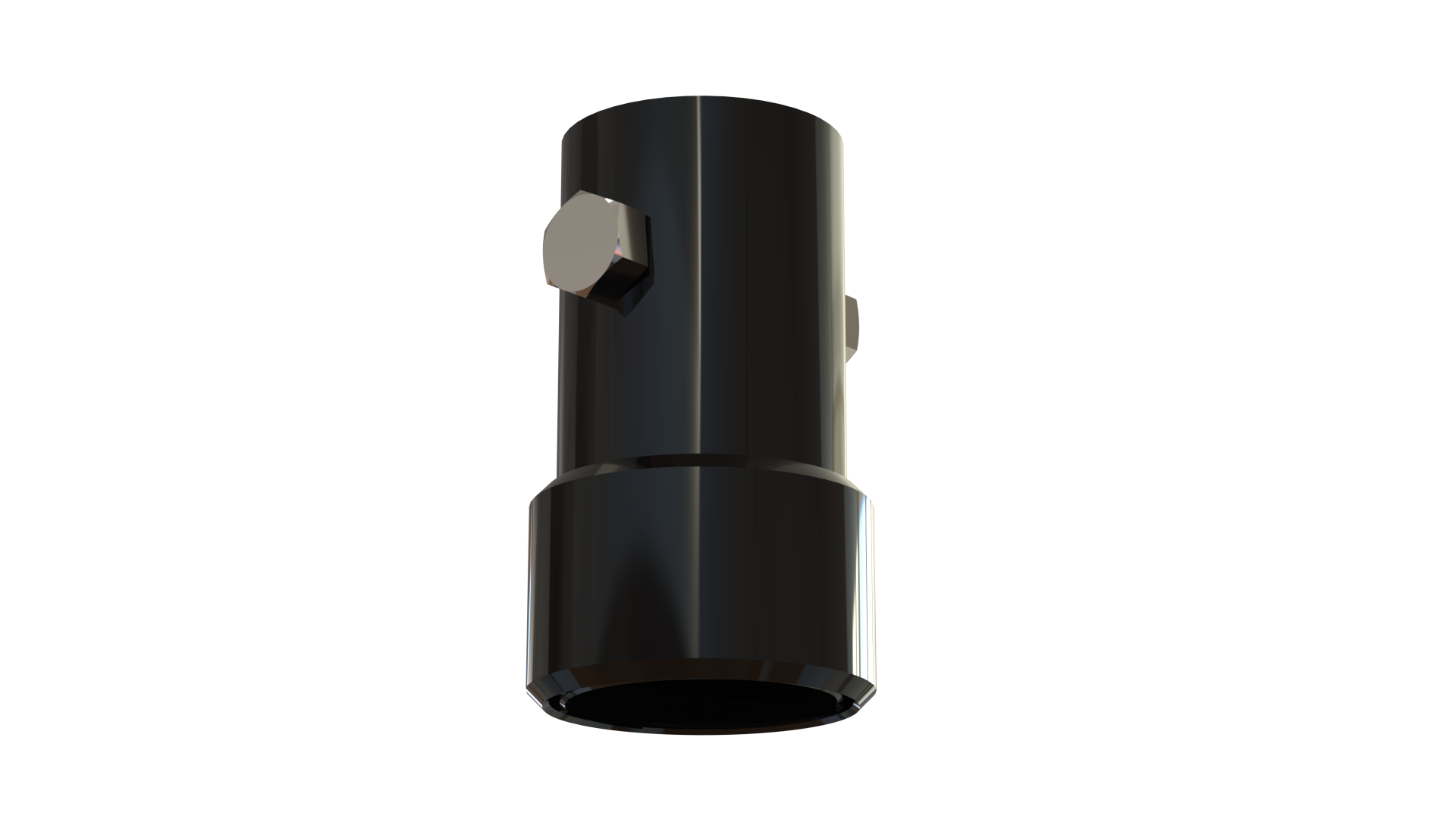 Vista NPT1.5" Female adapter for 50mm diameter bracket system Black (2Hole)