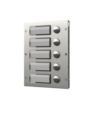 Videx 8000 Series Button Expansion Modules - 5 Call Buttons