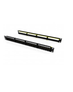 Cat5e UTP 1U 24 Port Rear Punch Patch Panel