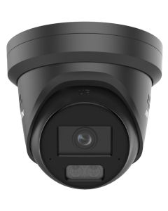 Hikvision 4 MP Smart Hybrid Light with ColorVu Fixed Turret Network Camera Black