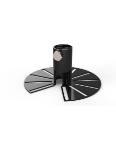 Vista universal camera pole adaptor 97mm Black (2Hole)