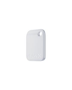 Ajax Tag Encrypted Contactless Key Fob for Keypad, White (10 Pack)