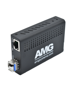 AMG 1Gb Multirate Mini Media Converter, Singlemode, 1 Fibre, 1310nm
