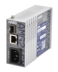 AMG Industrial Multirate Mini Media Converter 1 x 10/100/1000Base-T(x) RJ45 Port, 1 x 100/1000Base-Fx SFP Port
