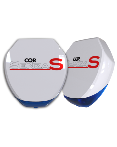 CQR Senza S Cover White with Blue Lens