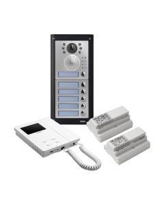 Videx 6 Button 4000 Series Non-coax Colour Video Kit (Surface)