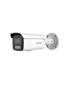 Hikvision 4 MP ColorVu Strobe Light And Audible Warning Fixed Bullet Network Camera - Graded Stock (G1)