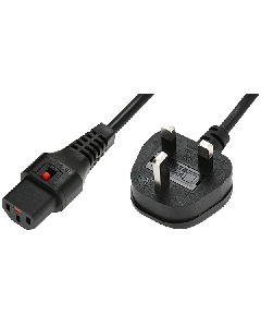 AMG IEC Line Cord, UK Plug