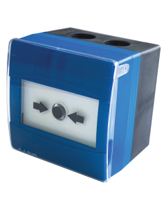 Alertex Wired internal call-point in blue