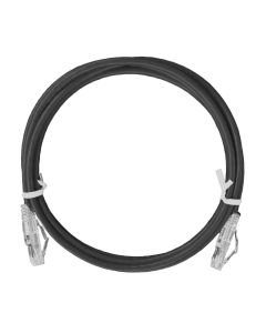 Vista 67-6010 1m CAT5e RJ45 Patch Lead Black 