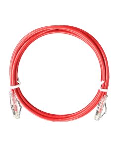 VC5PVC2M-Red patch lead red 2m Cat5e