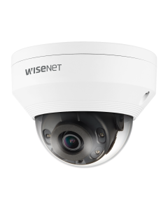 Hanwha 4MP IR Vandal Dome Camera, 2.8mm Fixed Focal Lens - Q Series