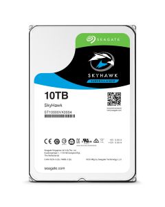 SkyHawk 10TB 3.5” NVR optimized Drive for 1-64 camera CCTV Systems