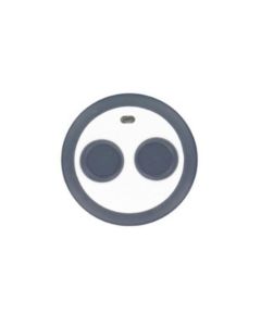 Honeywell Keyfob, Two Button, One LED, Grey and White