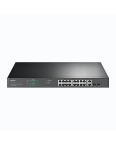 TP-Link 18-Port Gigabit Rackmount Switch with 16 PoE+