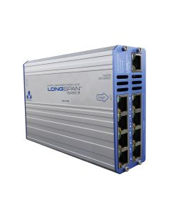 Veracity LONGSPAN Base 8 Channel Long Range Ethernet and POE Extender