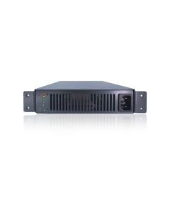 Veracity 1kW POE Rackmount PSU, Fascia Plate, 4 microfit connectors. (UK Power cord)