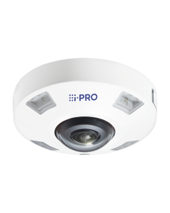 i-PRO NDAA 12MP Sensor IR Outdoor 360 Fisheye Network Camera with AI engine