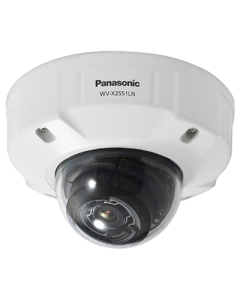 Panasonic i-PRO 5MP Vandal Resistant Outdoor Dome Network Camera with AI engine