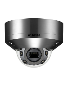 Hanwha 2MP Network Stainless IR Dome Camera 2.8-12mm Motorised Varifocal Lens - X Series