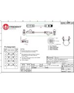 Dunasfern Cat6 UTP PVC 1 Metre Grey Patch Lead