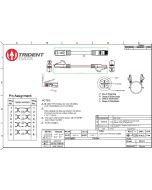 Cat6 UTP PVC 1 metre Grey Patch Lead