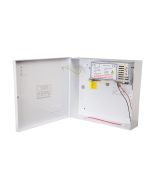 RGL 12v 3amp Power Supply in a Large Hinged Housing 310x340x80mm with Multi Indicator