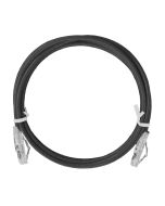 Vista 67-6010 1m CAT5e RJ45 Patch Lead Black 