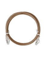 Vista B67-0020 2m CAT5e RJ45 Patch Lead Brown