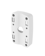 Hanwha Aluminum White Pole Mount Adaptor 