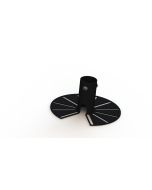 Vista universal camera pole adapter 145mm Black (3Hole)