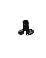 Vista universal camera pole adapter 97mm Black (3Hole)