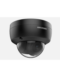 Hikvision Black 4 MP AcuSense Powered-by-DarkFighter Fixed Dome Network Camera, 2.8mm