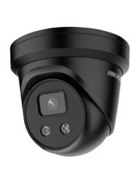 Hikvision 4K AcuSense Strobe Light And Audible Warning Fixed Turret Network Camera Black, 2.8mm
