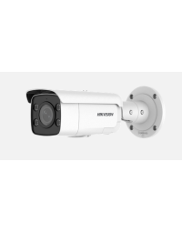 Hikvision 8 MP ColorVu Strobe Light and Audible Warning Fixed Bullet Network Camera, 4mm
