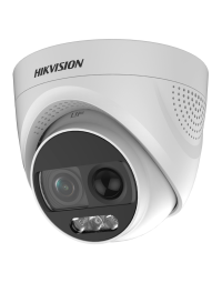 Hikvision 2MP ColorVu PIR Siren Audio Fixed Turret Camera, 2.8mm