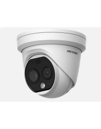 Hikvision 3mm Thermal & Optical Bi-spectrum Network Turret Camera