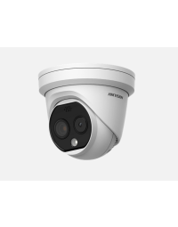 Hikvision Thermal & Optical Bi-Spectrum Network Turret Camera, 6.9mm