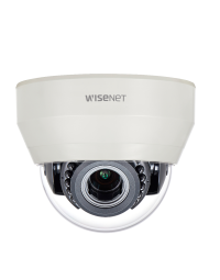 Hanwha QHD 4MP Analogue Vandal-Resistant IR Dome Camera, White 