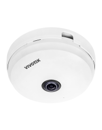 Vivotek 5MP, H.265, WDR Pro, SNV, Compact Size Fisheye Network Camera