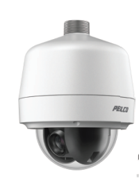 Pelco Spectra Pro Series 2, Environmental Pendant, Smoked with White Trim Ring