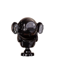 Redvision 30:1 4MP Zoom Ball PTZ, IR/ White Light, WIPER - Black
