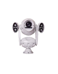Redvision 37:1 3MP Zoom Ball PTZ, IR, WIPER. High-PoE (802.3bt Midspan) 90W, Light Grey