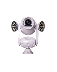 Redvision 37:1 4MP Hybrid IP and Analogue Zoom Ball PTZ, IR/ White Light, WIPER - Light Grey