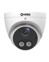 Vista 5MP IP Turret 2.8mm Fixed Analytics NDAA Hybrid Tri-mode