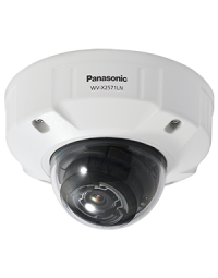 i-PRO 4K Vandal Resistant Outdoor Dome Network Camera with AI engine