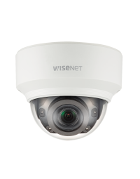 Hanwha 5 Megapixel Network IR Dome Camera, IR 30m, IK08, 3.9-9.4mm Motorised Varifocal Lens - X Series